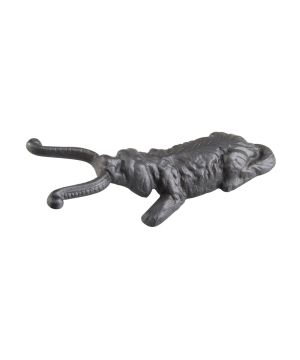 Fallen Fruits LH5 Cast Iron Dog Boot Jack measuring 26.5 x 12.5 x 7.5 cm