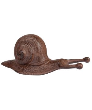 Fallen Fruits LH168 cast iron snail bootjack, 31.9 x 12.5 x 12.5cm
