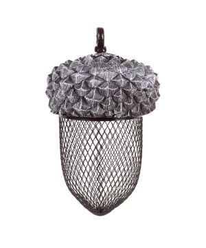 Fallen Fruits FB389 Acorn Bird Feeder 14 x 14 x 22.2 cm