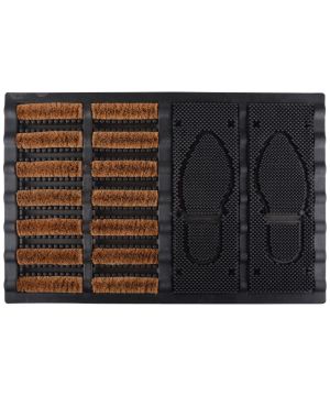 Fallen Fruits RB188 boot brush in coconut and rubber