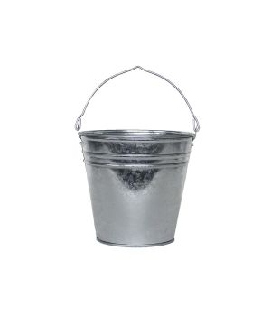 Fallen Fruits OZ72 Medium Zinc Bucket, 6.15 litre, 26.0 x 25.2 x 25.0cm