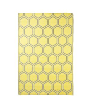 Fallen Fruits OC39 Garden Carpet Honeycomb, 122.0x182.0x0.4 cm garden mat