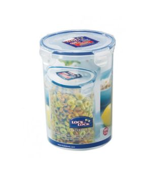 Lock & Lock HPL933D 1.8L Round Food Storage Container in Natural