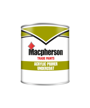Macpherson Acrylic Primer Undercoat in White, 2.5L