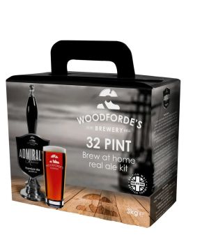 Woodfordes Admiral's Reserve Beer Making Kit 32 Pints dark chestnut