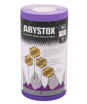 Axus Decor Arystox Ceramic Oxide Abrasive Paper 5M 180 Grit