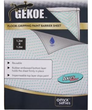 Axus AXU/DSO1212 Gekoe Floor Gripping Paint Barrier Sheet 1.2m x 1.2m