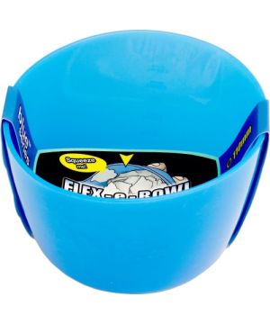 Axus Decor Flex-e-Bowl Blue Series 500ml flexible decorating bowl in blue