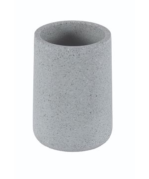 Blue Canyon BA0258 Safa Tumbler bathroom accessory with a speckled concrete-style finish