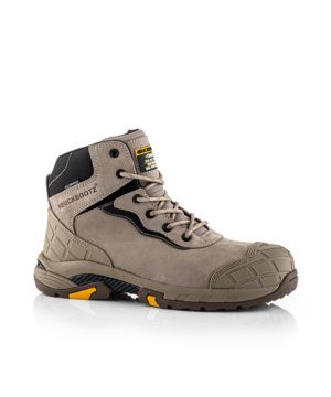 Buckbootz BLITZSTN Tradez Lace Boot Size 12 safety boot in stone