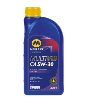 Morris Lubricants CFT001 Multivis ADT C4 5W-30 Engine Oil - 1L