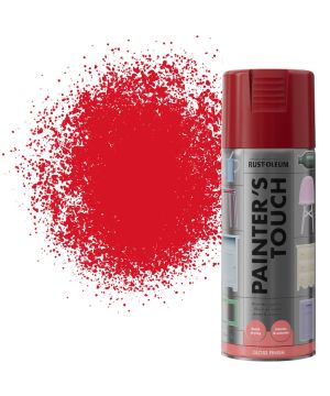 Rust-Oleum Painter's Touch 400ml Cherry Red Gloss Aerosol Spray Paint