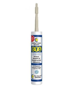 C-Tec CT1 Sealant and Adhesive, Beige, 290ml cartridge