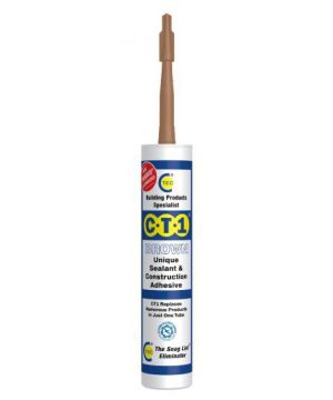 C-Tec CT1 brown 290ml sealant and adhesive cartridge