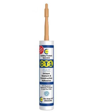 C-Tec CT1 Sealant and Adhesive, Oak, 290ml