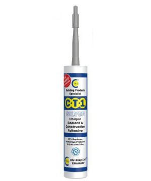 C-Tec CT1 Sealant and Adhesive Silver 290ml cartridge