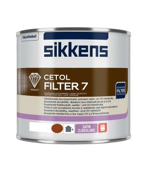 Sikkens Cetol Filter 7 teak 1L solvent-borne satin woodstain