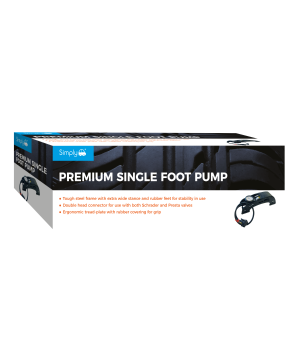 Simply FP003 Premium Single Foot Pump