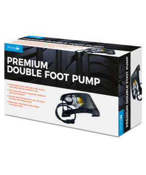 Simply FP004 Premium Double Foot Pump
