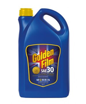 Morris Lubricants GFH005 Golden Film SAE 30 Classic Motor Oil 5L