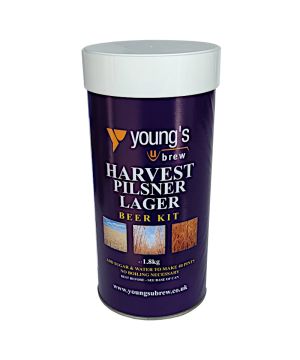Young's Harvest Pilsner Lager Beer Making Kit for 40 pints
