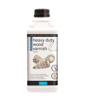 Polyvine Heavy Duty Wood Varnish Dead Flat Finish 500ml