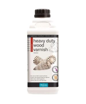 Polyvine Heavy Duty Wood Varnish Satin Finish 500ml