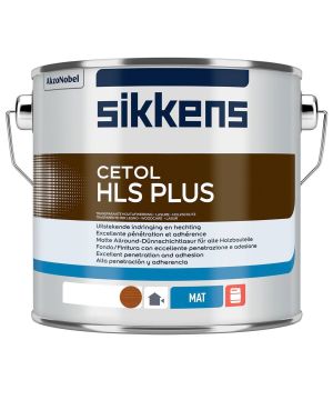 Sikkens Cetol HLS Plus Light Oak 2.5L solvent-borne semi-transparent woodstain tin
