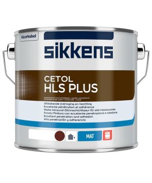 Sikkens Cetol HLS Plus Mahogany 2.5L solvent-borne semi-transparent woodstain tin