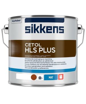 Sikkens Cetol HLS Plus Teak solvent-based woodstain in a 2.5L tin