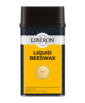 Liberon 500ml clear liquid beeswax wood care