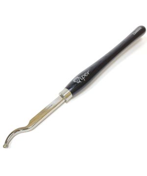 Charnwood M2034T carbide tipped shallow curve hollowing tool with 170mm blade and 390mm handle