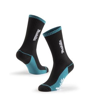 Makita Origin Work Socks in black, size 4-7.5