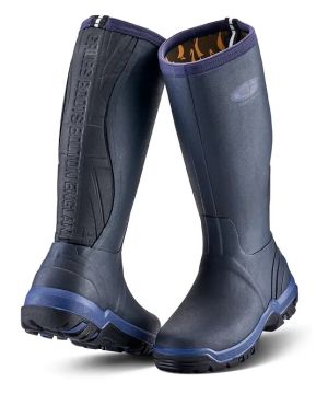 Grubs Rainline 2.0 Wellington Boots in Navy Size 8