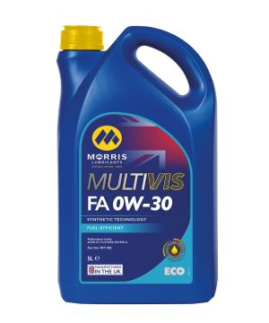 Morris Lubricants NFT005 Multivis ECO FA 0W-30 Engine Oil 5L