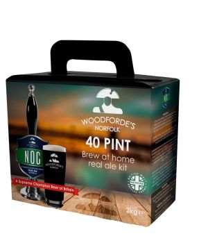 Woodfordes Norfolk Nog Beermaking Kit 40 Pints reddish black rich rounded Old Ale