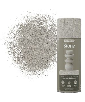 Rust-Oleum Stone Textured Spray Paint in Pebble, 400ml aerosol