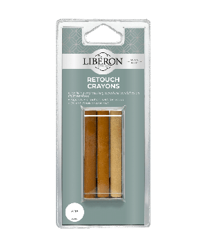 Liberon Retouch Crayons Pine pack of 3 wood filler wax sticks