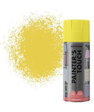 Rust-Oleum Painters Touch Sun Yellow 400ml Gloss Spray Paint