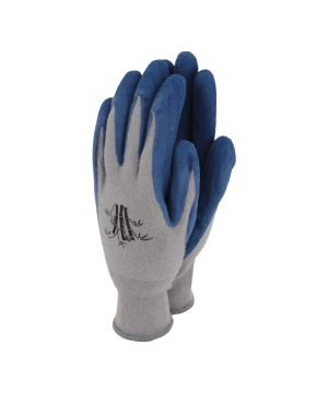 Town & Country Weedmaster Bamboo Gloves in navy, size large