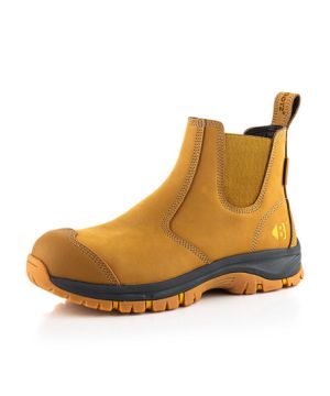Buckbootz WIZD2HNY Wizardz Nubuckz Dealer Boot in Honey Size 12
