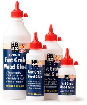 Hilton Banks HB42 Ultimate Fast Grab Wood Glue 1L