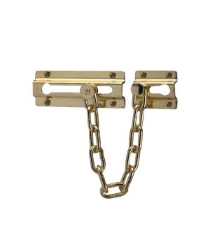 Yale Essentials Door Chain in brass