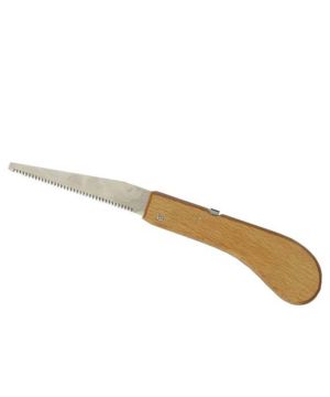 Shogun ZHC-6 100mm Japanese folding wood cutting pull saw with wooden handle